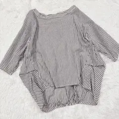 SM2 サマンサモスモス ストライプ ブラウス シャツ