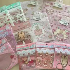 マロンクリーム　ジッパーバッグ　ハンディバッグ　サンリオ