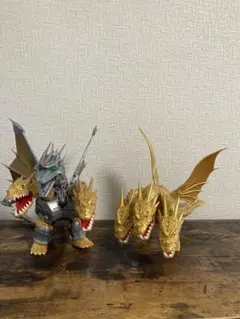 チビマル　ゴジラシリーズ　キングギドラ&メカゴジラセット