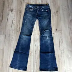 トゥルーレリジョン joey フレアデニムパンツ　ブーツカット　27