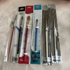 SUN-K 筆、アシーナ筆、トールペイント筆