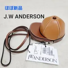 【未使用】JW ANDERSON nano capbag レザー ブラウン