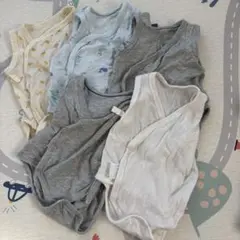 ユニクロ メッシュ 肌着 前あき 70 まとめ売り
