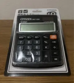 お値下げ　CITIZEN DM110BK 10桁電卓 デッドストック