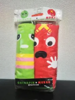 ガチャピン・ムックフェイスタオル 2枚組