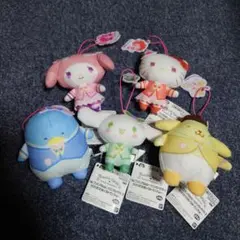 Yes！プリキュア 5GoGo! ×サンリオキャラクター ぬいぐるみ５点セット