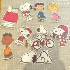 スヌーピー 10枚セット マグネット