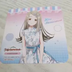 学園アイドルマスター 学マス 特典 コースター 篠澤広 スイパラ