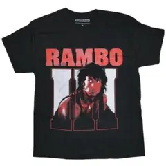 新品 映画 Rambo III ランボー3 怒りのアフガン Tシャツ