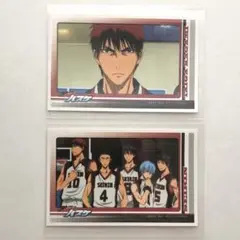 黒子のバスケ 火神大我 誠凛 ステッカー 2枚 匿名配送