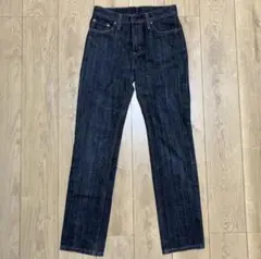 即決 W30 エドウィン EDWIN 403 ブラックジーンズ 黒 日本製