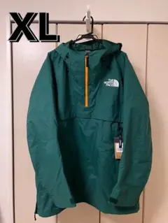 新品 ノースフェイス メンズ アノラック スノーボードジャケット 緑 XL