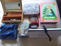空き缶　空き箱　いろいろ　まとめ売り　シャネル　ディズニー　Kitamura　他