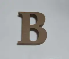 ウッド アルファベット B