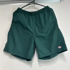 DANTONナイロンタフタ　ボードショーツ　グリーン