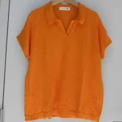 【tomás maier】ユニクロ スキッパー フレンチスリーブシャツ XL