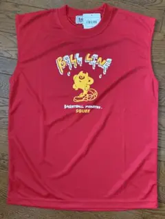 バスケットボールモンスター タンクトップ 赤