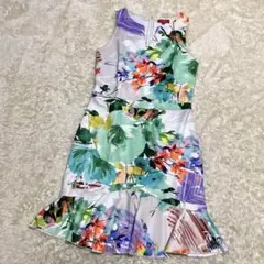 derhy 花柄 ノースリーブワンピース　美品
