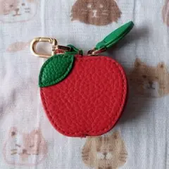リンゴ型コインケース・小銭入れ