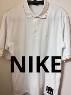 NIKEポロシャツ薄手ワンポイント刺繍