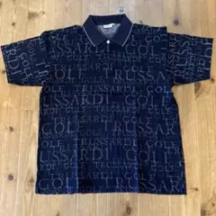 TRUSSARDI GOLF ポロシャツ ネイビー