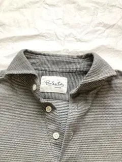 エディフィス　Belasto グレー ポロシャツ　46 M