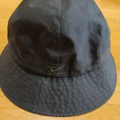 STUSSY ブラック バケットハット