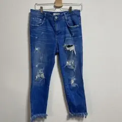 ZARA ダメージデニム