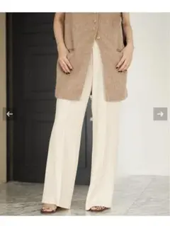 【PLAGE】washable straight パンツ