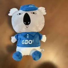 GDOのロゴが入ったコアラのぬいぐるみ型ゴルフヘッドカバー