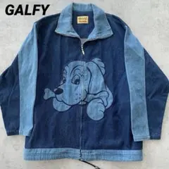 b*y様 GALFY CRUTCH BRAND デニムジャケット Rare Vintage Japanese Brand Galfy Crutch Brand Denim Jacket