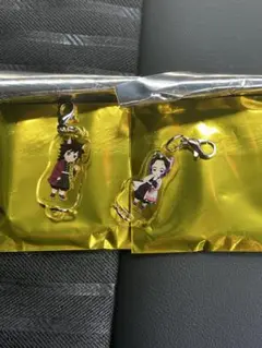 繋がるアクリルチャーム　義勇&しのぶ