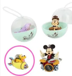 新品未開封 ディズニー カプセルトイ プルート キーチェーン