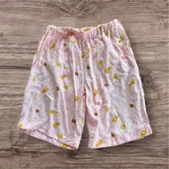 ユニクロ リラックマ プリント 半ズボン ピンク 110