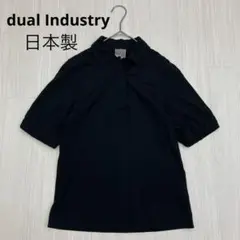 ◆ dual Industry 半袖 襟付き Tシャツ コットン 100% 2