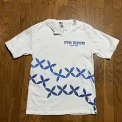 パイル地　グラフィックTシャツ