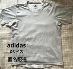 アディダス　Tシャツ　FREELIFT CLIMALITE グレー　Oサイズ