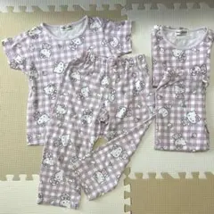 サンリオ　キティちゃん　パジャマ　110センチ　双子