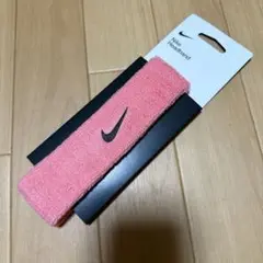 新品　NIKE ナイキ スウッシュ ヘッドバンド ピンク　ヘアバンド