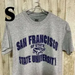 MV SPORT　Ｔシャツ　グレー　US古着　Ｓ　【140】