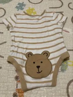 baby gap ストライプロンパース 3-6ヶ月