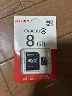 BUFFALO microSDカード　8GB