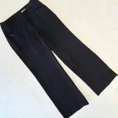 メロウデイズ スラックスパンツ ストレッチ ブラック レディース ボトムス M