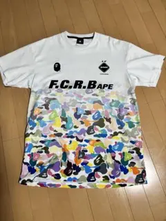 bape fcrb 19SS GAME SHIRT Lサイズ F.C.Real Bristol x A BATHING APE 19SS BAPE GAME SHIRT FCRB