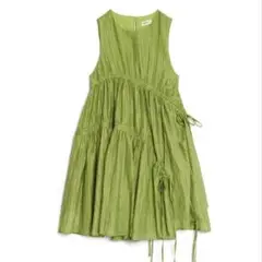 ghospell GREEN Mini Dress
