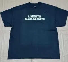 ブラックサバス LISTENTOBLACKSABBATH ロゴTシャツ XXL