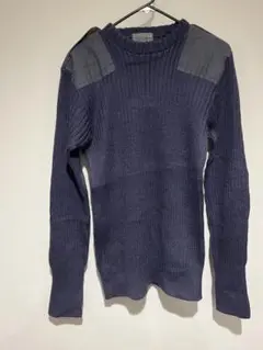 イギリス軍JERSEY MAN’S HEAVY BLUE メンズ S-M相当
