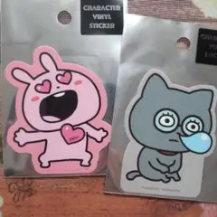 にしむらゆうじ わるめのねこ シール ステッカー ラブラビット