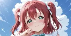 ラブライブ！黒澤ルビィ タペストリー タオル シークレット仕様