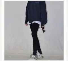 新品未使用 SAVOY CLOTHINGジップアップスウェットM定価¥13530 moussy - 新品未使用 SHIEN 肉厚 オーバーサイズスウェット